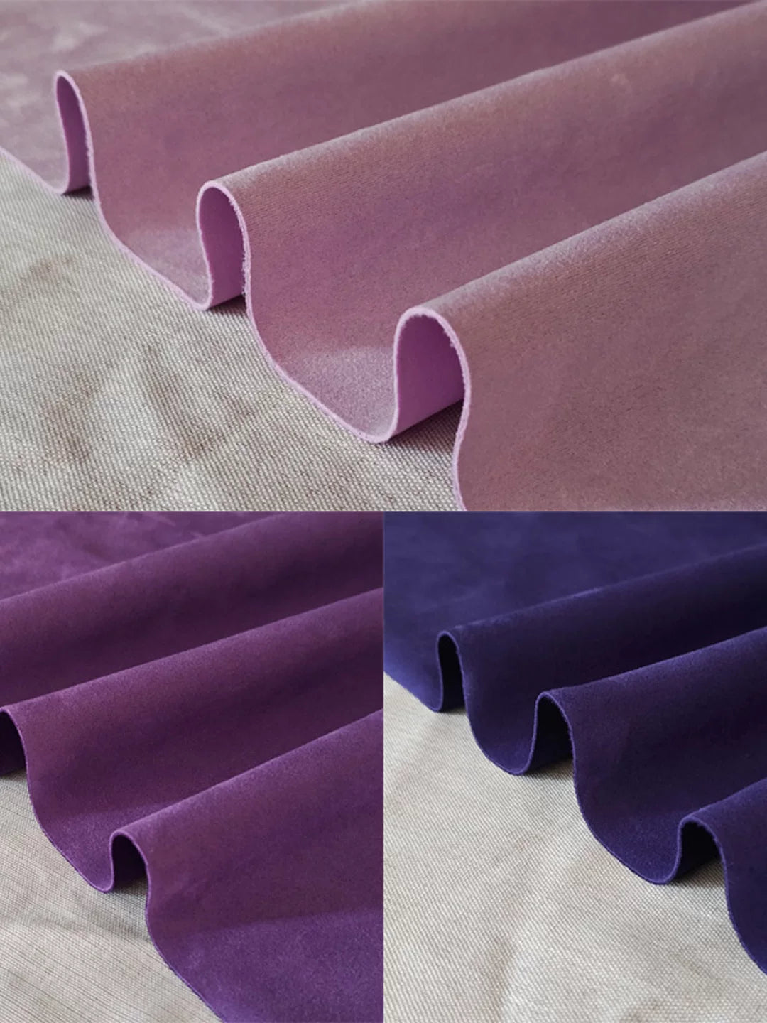 Suede Fabric, 3 Colors for Clothing, Sofa Covers & Linings