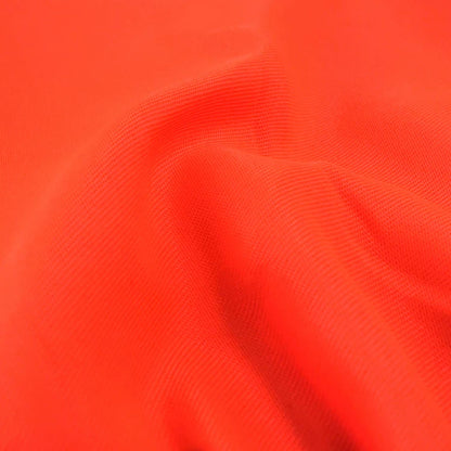 Uniform Fabric, Wool-Like Polyester for Workwear & Apparel - Neon Orange