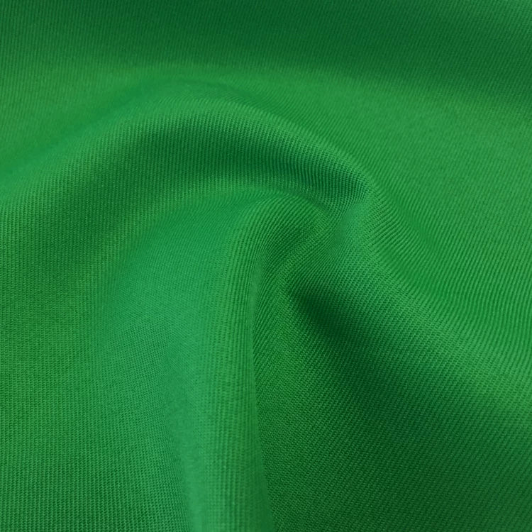 Uniform Fabric, Wool-Like Polyester for Workwear & Apparel - Green