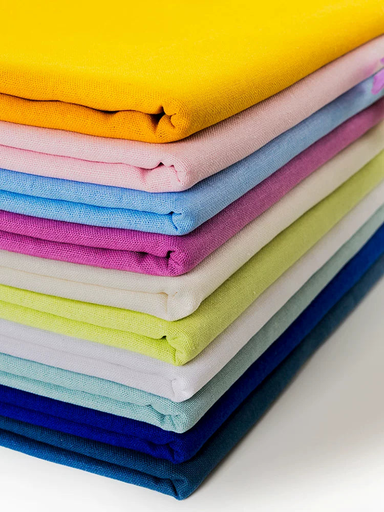 Linen Fabric, Thin Handmade Solid, for Hanfu, Embroidery & Summer DIY