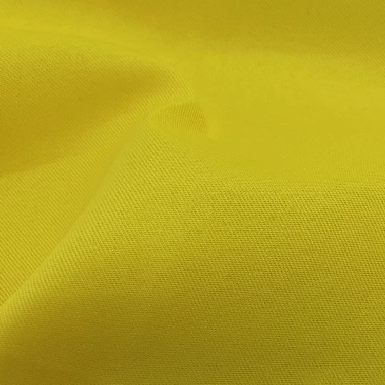 Uniform Fabric, Wool-Like Polyester for Workwear & Apparel - Yellow