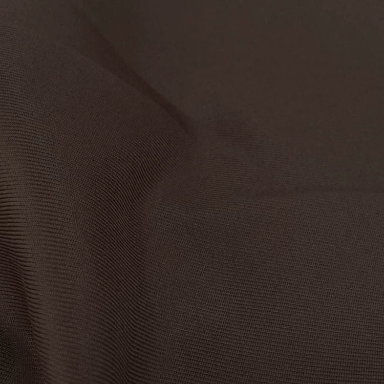 Uniform Fabric, Wool-Like Polyester for Workwear & Apparel - Coffee