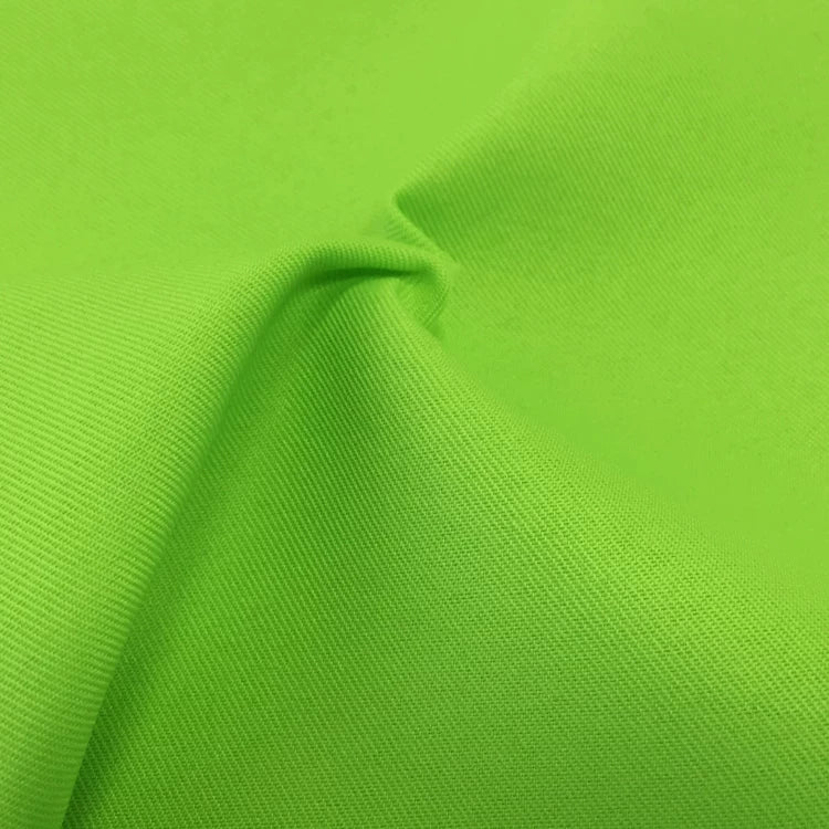 Uniform Fabric, Wool-Like Polyester for Workwear & Apparel - Apple Green