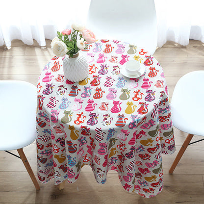 Canvas Fabric, Printed, for Bags & Home Decor, 57 in Wide - Thick Cat
