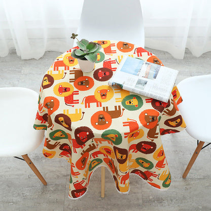 Canvas Fabric, Printed, for Bags & Home Decor, 57 in Wide - Thick Lion