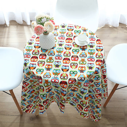 Canvas Fabric, Printed, for Bags & Home Decor, 57 in Wide - Owl