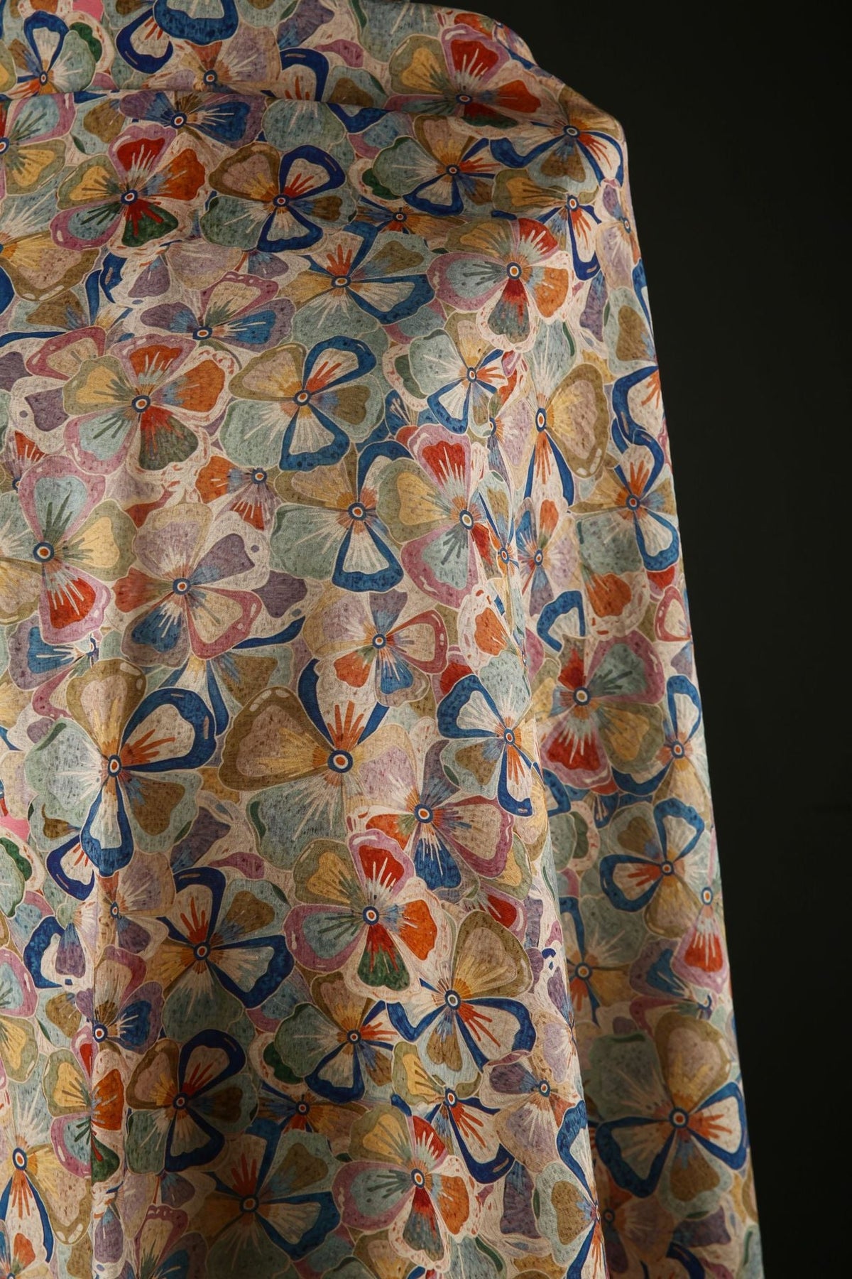 Canvas Fabric, Printed, for Bags & Home Decor, 59 in Wide