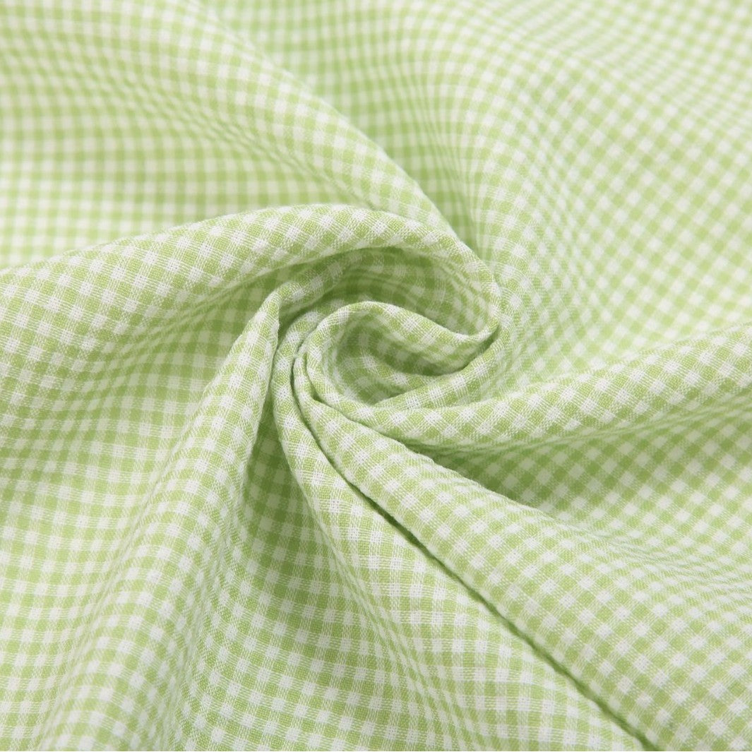 Check Fabric, Check, for Shirts & Curtains, 57 in Wide - Teal