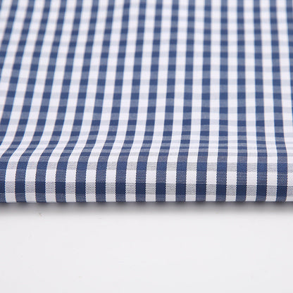 Check Fabric, Check, for Shirts & Curtains, 57 in Wide - Navy 5
