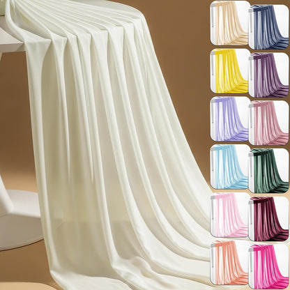 Chiffon Fabric, Printed, for Dresses & Overlays, 59 in Wide