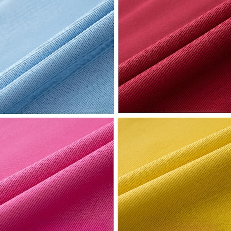 Colored Denim Fabric, 100% Cotton, 59 in Wide