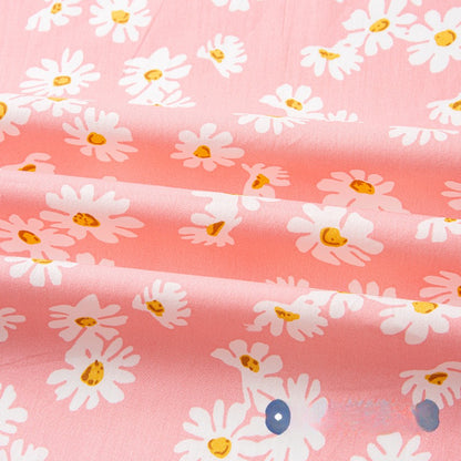 Cotton Poplin Fabric, Floral Printed, for Summer Shirts, Dresses & Blouses