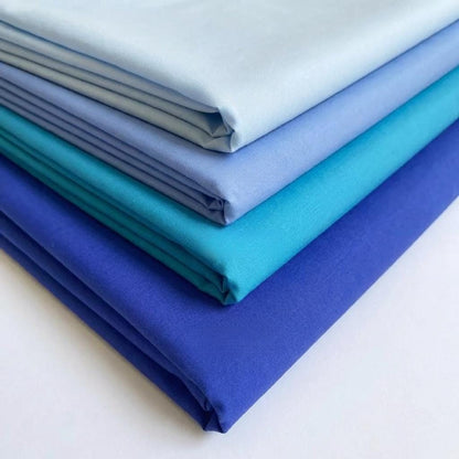 Poly Cotton Broadcloth, for Shirts & Lining - Baby Blue