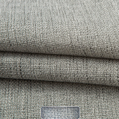 Linen-Look Fabric, Textured Solid, for Sofas, Curtains & Tablecloths - Light Beige Gray