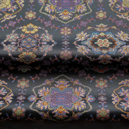 Gold Baoxiang Jacquard Fabric By The Yard | 8 Colors, 59" Wide for Jackets & Table Linens