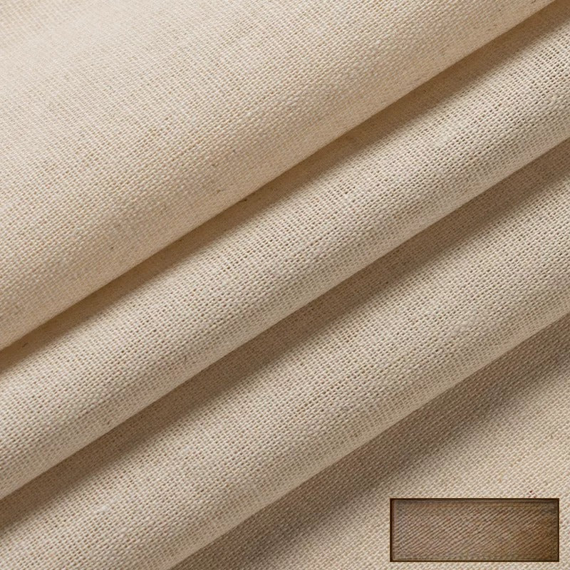 Linen Fabric, Thin Handmade Solid, for Hanfu, Embroidery & Summer DIY - Linen Natural