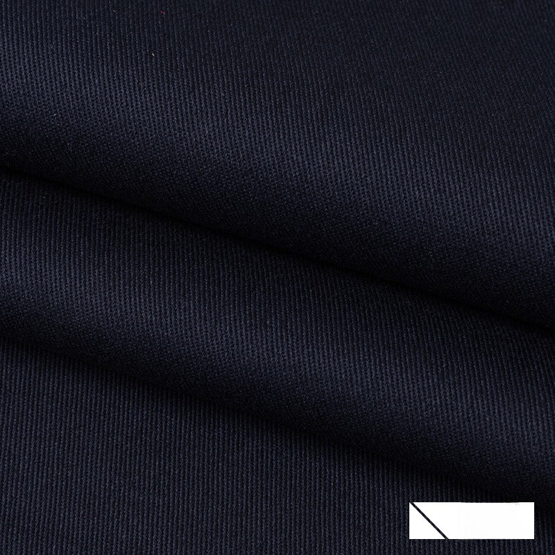 Cotton Drill Fabric, Heavy Twill Solid, for Pants, Workwear & Jackets - Navy