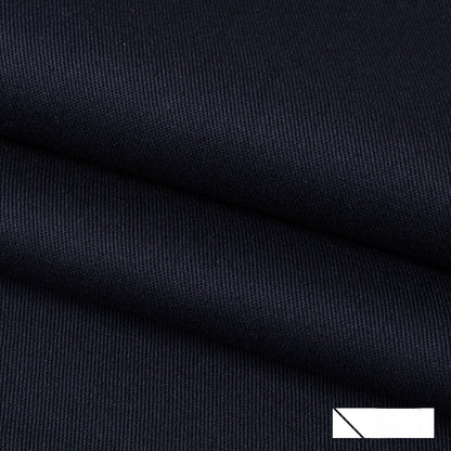 Cotton Drill Fabric, Heavy Twill Solid, for Pants, Workwear & Jackets - Navy