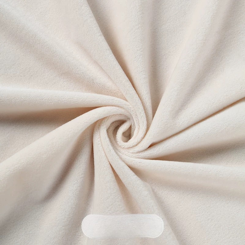 Crystal Velvet Doll Skin Fabric, Short Pile, for Plush Dolls, Toys & Linings - Light Skin