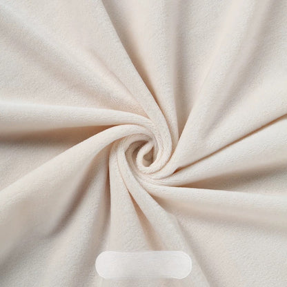 Crystal Velvet Doll Skin Fabric, Short Pile, for Plush Dolls, Toys & Linings - Light Skin