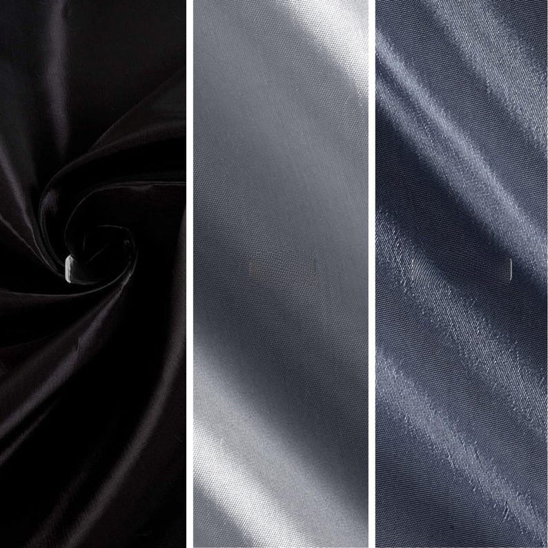 Taffeta Fabric, for Gowns, Drapes & Decor