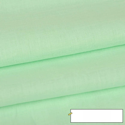 Cotton Lining Fabric, Plain Solid, for Baby Clothing, Dresses & Linings - Lake Green