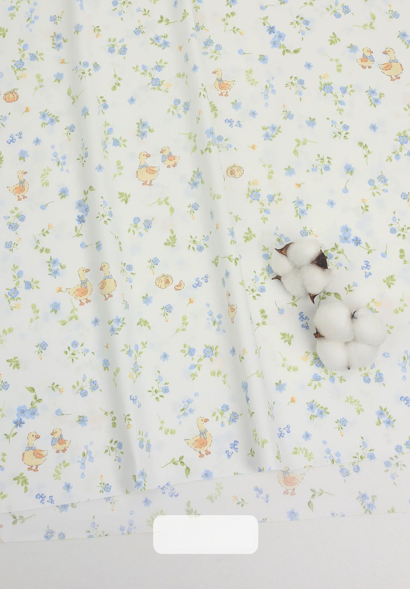 Cotton Fabric, Country Floral Prints, for Dresses, Skirts & Patchwork - Little Duck Family