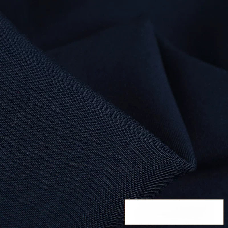 Rayon Fabric, Solid, for Baby Sleepwear, Summer Dresses & Costumes - Deep Navy