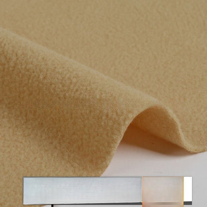Fleece Fabric, Short Pile Solid, for Jackets, Linings & Plush Toys