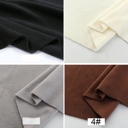 Polar Fleece Fabric, Anti-Pill, 63 in Wide - Black