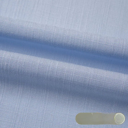 Cotton Linen Slub Fabric, Summer Solid, for Pants, Casual Wear & DIY - Light Blue