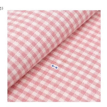 Cotton Gingham & Stripe Fabric, for Tablecloths & Cushions - 9mm Check