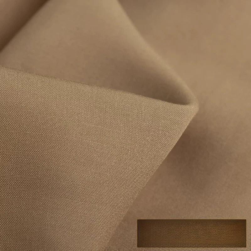 Rayon Fabric, Solid, for Baby Sleepwear, Summer Dresses & Costumes - Khaki