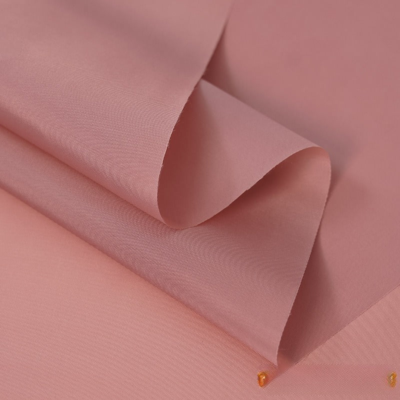 Polyester Taffeta Lining Fabric, Solid, for Suits, Coats & Bags - Dark Pink
