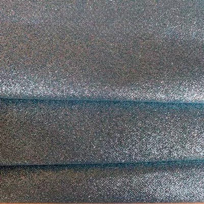 Chunky Glitter Fabric By The Yard | 25 Colors, 59" Wide for Wedding Decor & Hand Craft - Pale Blue