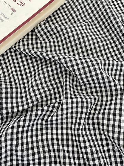 Cotton Gingham Check Fabric, for Shirts & Cushions