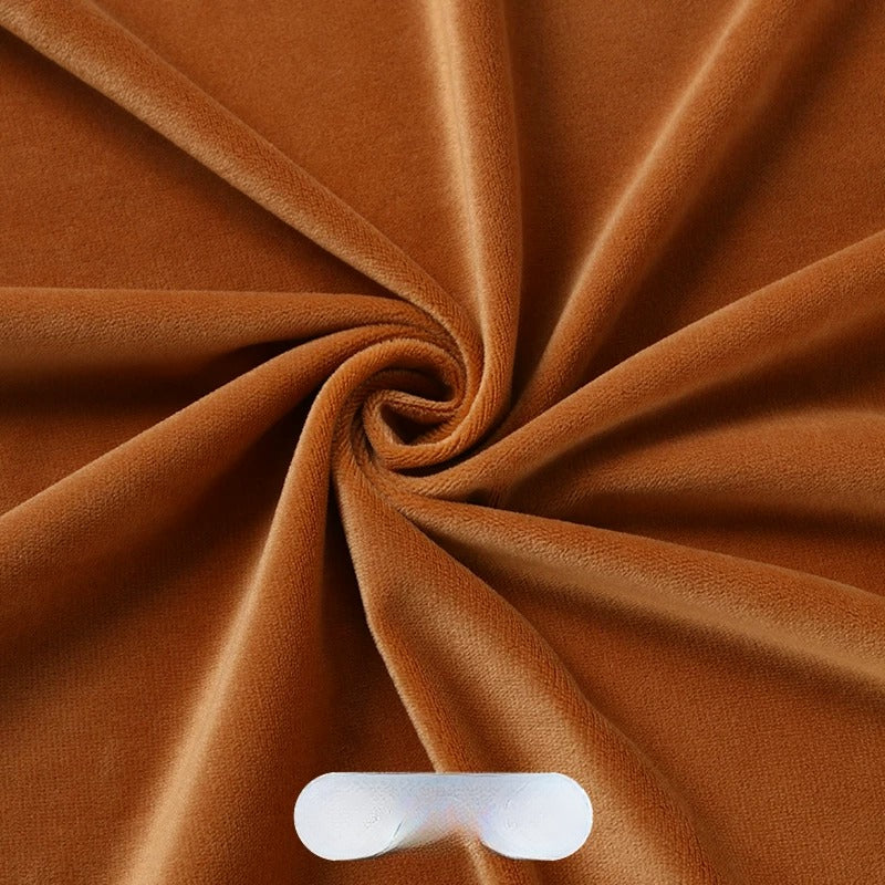 Crystal Velvet Doll Skin Fabric, Short Pile, for Plush Dolls, Toys & Linings - Light Khaki