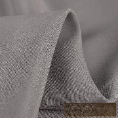 Rayon Fabric, Solid, for Baby Sleepwear, Summer Dresses & Costumes - Medium Gray