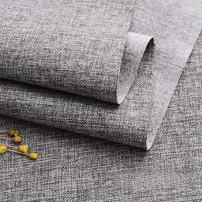 Cotton Linen Fabric, Heavy Plain Weave, for Sofa Covers, Tablecloths & Cushions - Linen