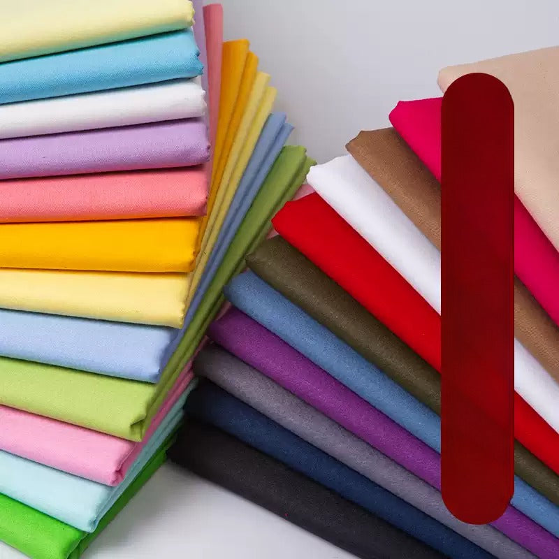 Cotton Twill Fabric, Solid, for Shirts, Bedding & Embroidery