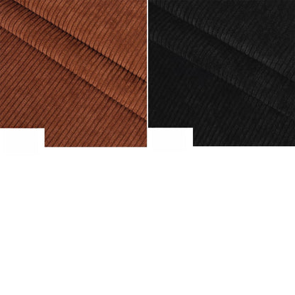 Cotton Corduroy Fabric, 8-Wale, 59 in Wide - Caramel