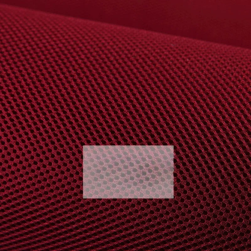 Speaker Grill Mesh Fabric, Acoustic, for Speaker Grilles, Covers & Panels - Wine Red