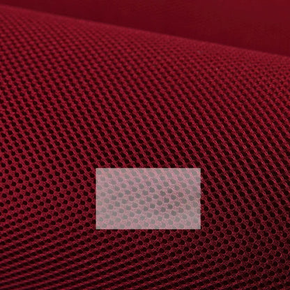 Speaker Grill Mesh Fabric, Acoustic, for Speaker Grilles, Covers & Panels - Wine Red