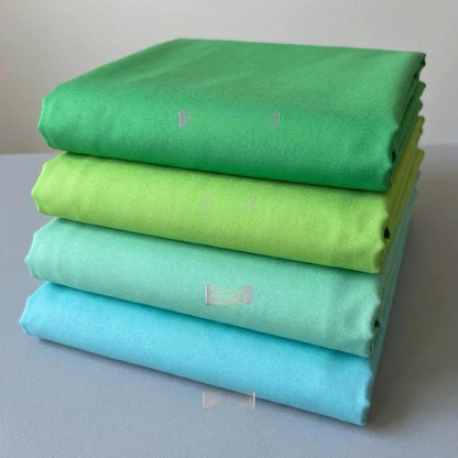 Poly Cotton Broadcloth, for Shirts & Lining - Aqua