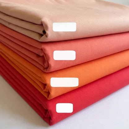 Poly Cotton Broadcloth, for Shirts & Lining - Coral