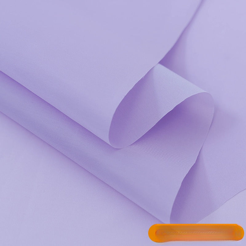 Polyester Taffeta Lining Fabric, Solid, for Suits, Coats & Bags - Light Purple