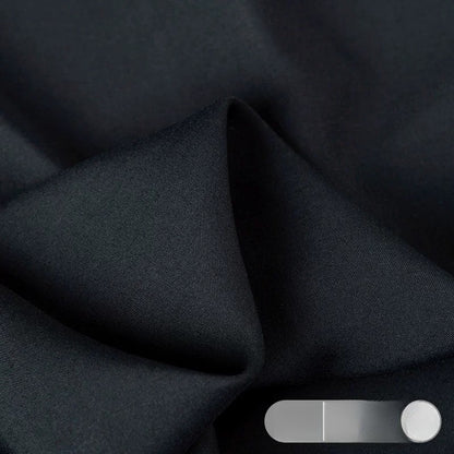 Rayon Fabric, Soft Plain Solid, for Baby Sleepwear, Dresses & Summer Wear - Black