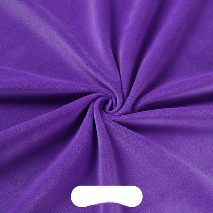 Crystal Velvet Doll Skin Fabric, Short Pile, for Plush Dolls, Toys & Linings - Grape Purple
