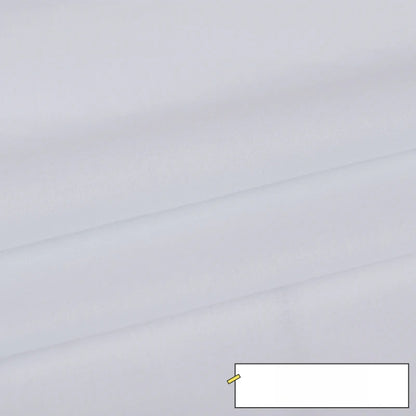 Cotton Lining Fabric, Plain Solid, for Baby Clothing, Dresses & Linings - Bleached White