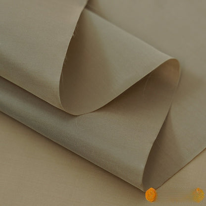 Polyester Taffeta Lining Fabric, Solid, for Suits, Coats & Bags - Khaki
